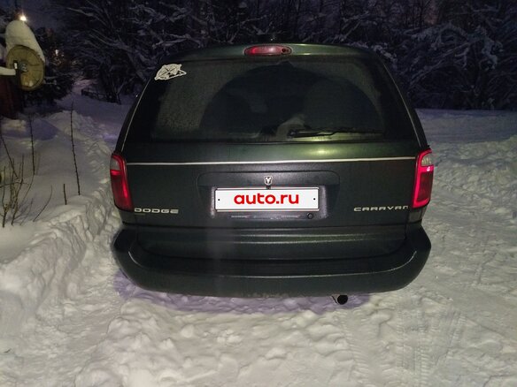 2001 Dodge Caravan 3-speed IV, зелёный, 355000 рублей - вид 10
