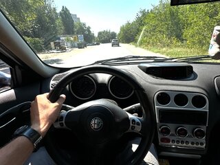2003 Alfa Romeo 156 I Рестайлинг 1, голубой, 275000 рублей, вид 4