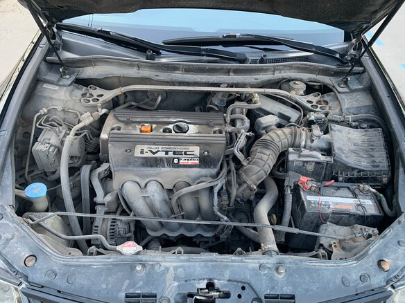 2008 Honda Accord VIII, чёрный, 1330000 рублей - вид 8