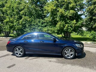 2018 Mercedes-Benz CLA 200 I (C117, X117) Рестайлинг, синий, 1652000 рублей, вид 3