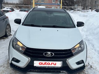 2019 Lada (ВАЗ) Vesta SW Cross I, белый, 1150000 рублей, вид 2