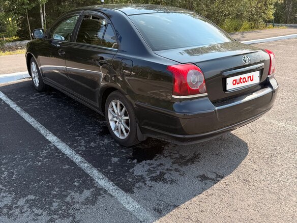 2008 Toyota Avensis II Рестайлинг, чёрный, 870000 рублей - вид 4