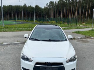 2007 Mitsubishi Lancer X, синий, 515000 рублей, вид 4