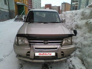 1999 Toyota Land Cruiser Prado 90 Series, серебристый, 1000000 рублей, вид 2