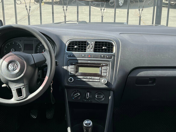 2012 Volkswagen Polo V, синий, 490000 рублей - вид 10