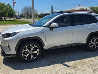 2021 Toyota RAV4 Prime V (XA50), белый, 4500000 рублей, вид 5