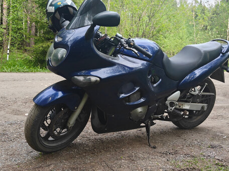 2004 Suzuki GSX 750F Katana, синий, 200000 рублей, вид 1