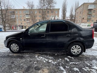 2009 Renault Logan I, чёрный, 300000 рублей, вид 4