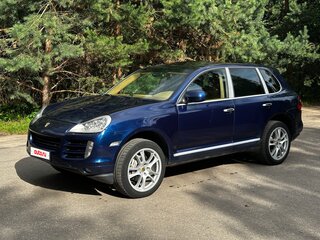 2007 Porsche Cayenne I Рестайлинг (957), синий, 850000 рублей, вид 1