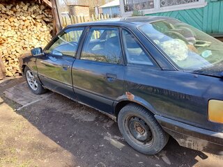 1988 Audi 80 IV (B3), синий, 85000 рублей, вид 2