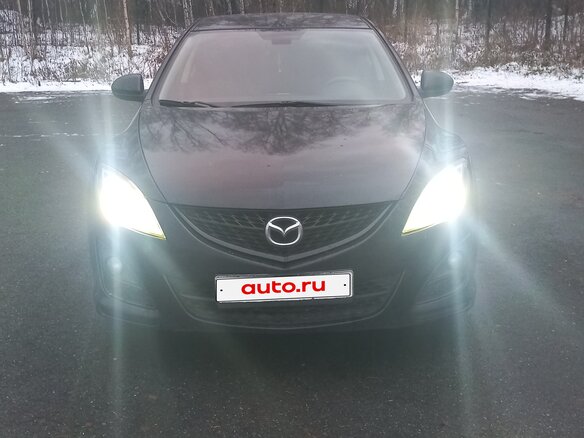 2010 Mazda 6 II (GH) Рестайлинг, чёрный, 900000 рублей - вид 3