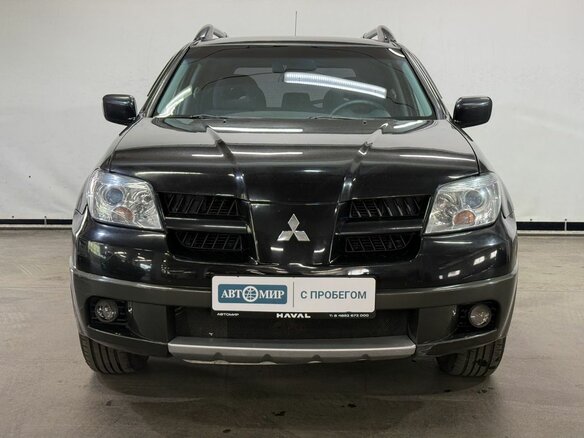 2007 Mitsubishi Outlander I, чёрный - вид 1