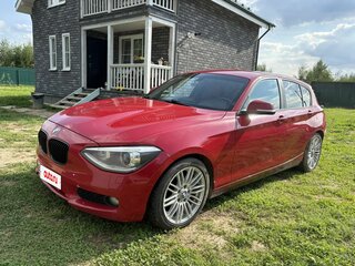 2013 BMW 1 серии 116i II (F20/F21), красный, 1050000 рублей, вид 1
