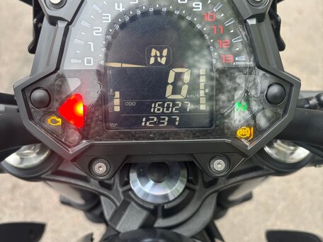 2019 Kawasaki Z 650, зелёный, 650000 рублей, вид 4