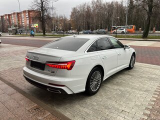 2019 Audi A6 45 TFSI V (C8), белый, 3750000 рублей, вид 3