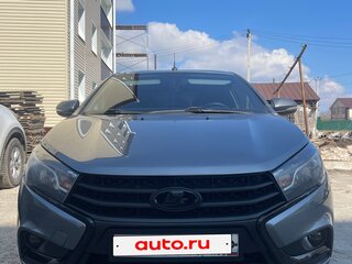 2018 Lada (ВАЗ) Vesta I, серебристый, 900000 рублей, вид 1