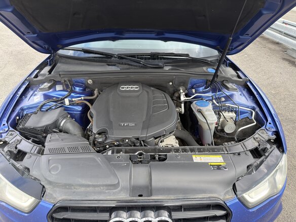 2016 Audi A5 I (8T) Рестайлинг, синий - вид 11