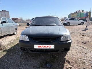 2005 Hyundai Accent ТагАЗ II, серебристый, 320000 рублей, вид 2