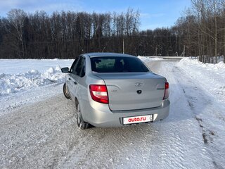 2018 Lada (ВАЗ) Granta I, серебристый, 480000 рублей, вид 4