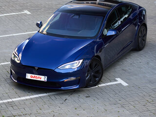 2022 Tesla Model S Long Range I Рестайлинг 2, синий, 4900000 рублей, вид 2