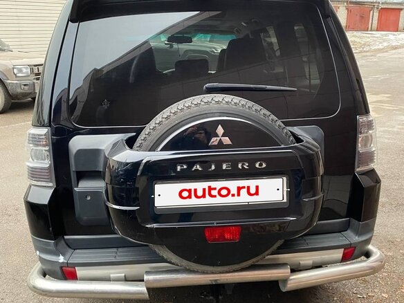 2007 Mitsubishi Pajero IV, чёрный, 1570000 рублей - вид 4