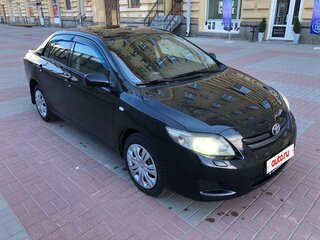 2007 Toyota Corolla X (E140, E150), чёрный, 599999 рублей, вид 3