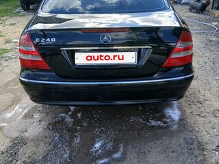 2003 Mercedes-Benz E-Класс 240 III (W211, S211), чёрный, 810000 рублей, вид 4