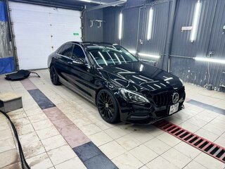 2014 Mercedes-Benz C-Класс 180 IV (W205), чёрный, 2050000 рублей, вид 1