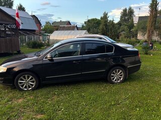 2007 Volkswagen Passat B6, чёрный, 680000 рублей, вид 3