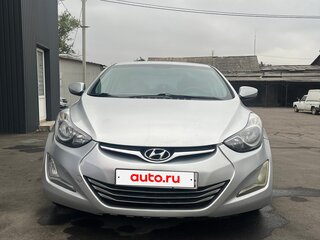 2014 Hyundai Elantra V (MD) Рестайлинг, серебристый, 950000 рублей, вид 3