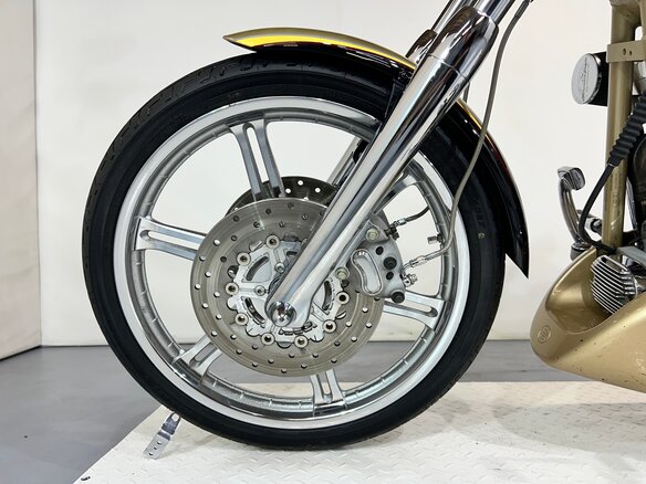 2003 Harley-Davidson Softail Deuce, золотистый, 810000 рублей - вид 13