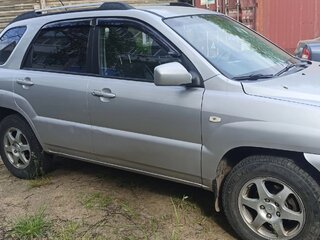2005 Kia Sportage II, серебристый, 750000 рублей, вид 4