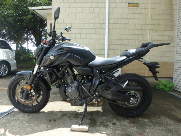 2024 Yamaha MT-07 (FZ-07), чёрный, 970000 рублей - вид 8