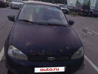 2008 Lada (ВАЗ) Kalina I, синий, 95000 рублей, вид 1