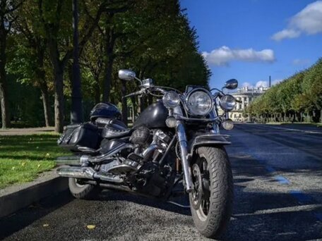 2004 Yamaha XV 1700 Road Star, чёрный, 620000 рублей, вид 1
