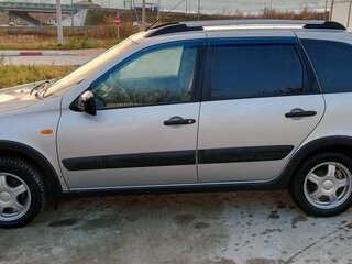2015 Lada (ВАЗ) Kalina Cross II, серебристый, 425000 рублей, вид 4