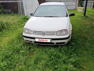 1999 Volkswagen Golf IV, белый, 180000 рублей, вид 1