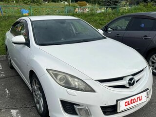 2008 Mazda 6 II (GH), белый, 800000 рублей, вид 3