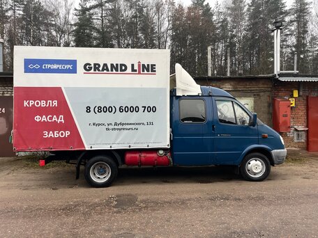 2006 ГАЗ ГАЗель (33023/330273) Фермер, синий, 700000 рублей, вид 2