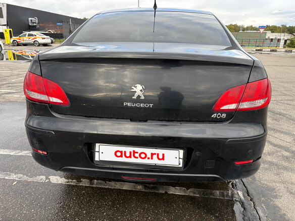 2012 Peugeot 408 I, чёрный, 305000 рублей - вид 13