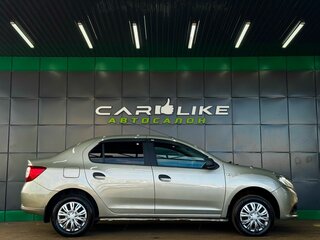 2017 Renault Logan II, бежевый, 799000 рублей, вид 4