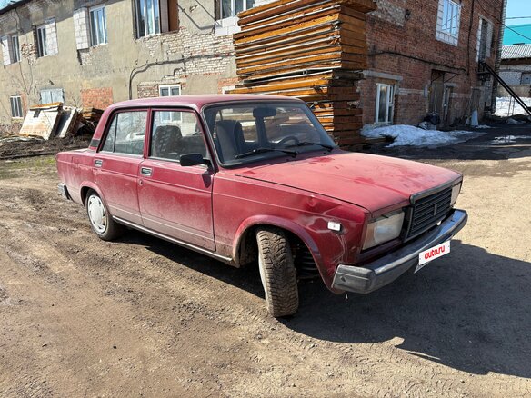 2007 Lada (ВАЗ) 2107, пурпурный, 190000 рублей