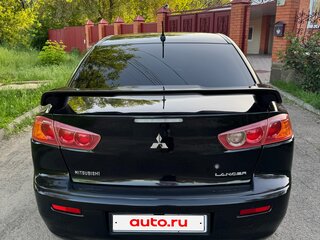 2008 Mitsubishi Lancer X, чёрный, 750000 рублей, вид 3