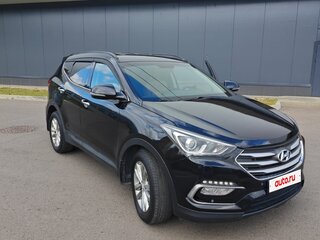 2017 Hyundai Santa Fe III Рестайлинг, чёрный, 1800000 рублей, вид 3