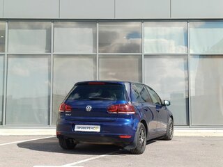 2012 Volkswagen Golf VI, синий, 571000 рублей, вид 4