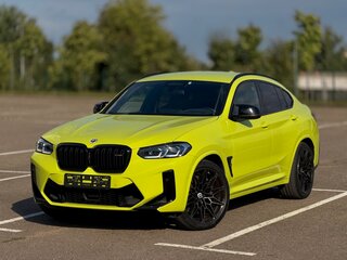 2022 BMW X4 M Competition I (F98) Рестайлинг, жёлтый, 8400000 рублей, вид 3