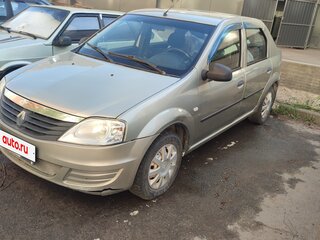 2011 Renault Logan I Рестайлинг, бежевый, 499000 рублей, вид 3