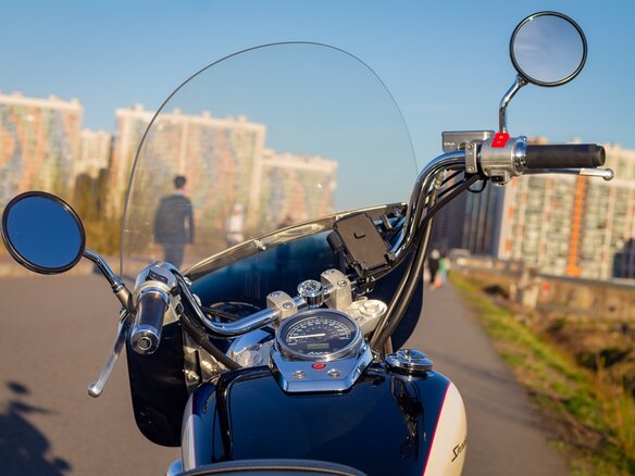 2008 Honda Shadow 750, чёрный, 480000 рублей - вид 7