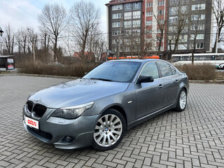 2008 BMW 5 серии 520d V (E60/E61) Рестайлинг, серый, 997000 рублей, вид 1