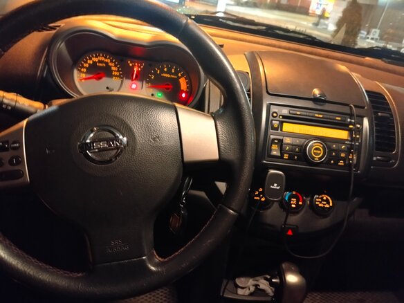 2008 Nissan Note I, синий, 600000 рублей - вид 12